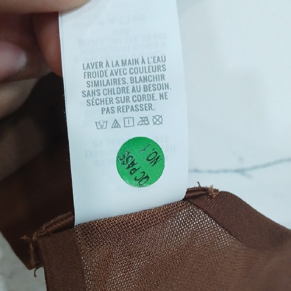 Aerie Chocolate Brown Underwire Mesh Bra Balconnette 36c Gentle Used - Picture 6 of 10